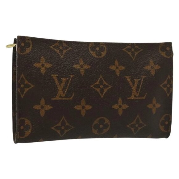 LOUIS VUITTON Monogram Bucket PM Accessory Pouch LV Auth 137669 - Picture 1 of 16